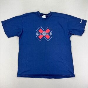 Vintage ESPN XGames Sportscenter Reebok T-Shirt Mens XL Logo Graphic Tee Y2K‎